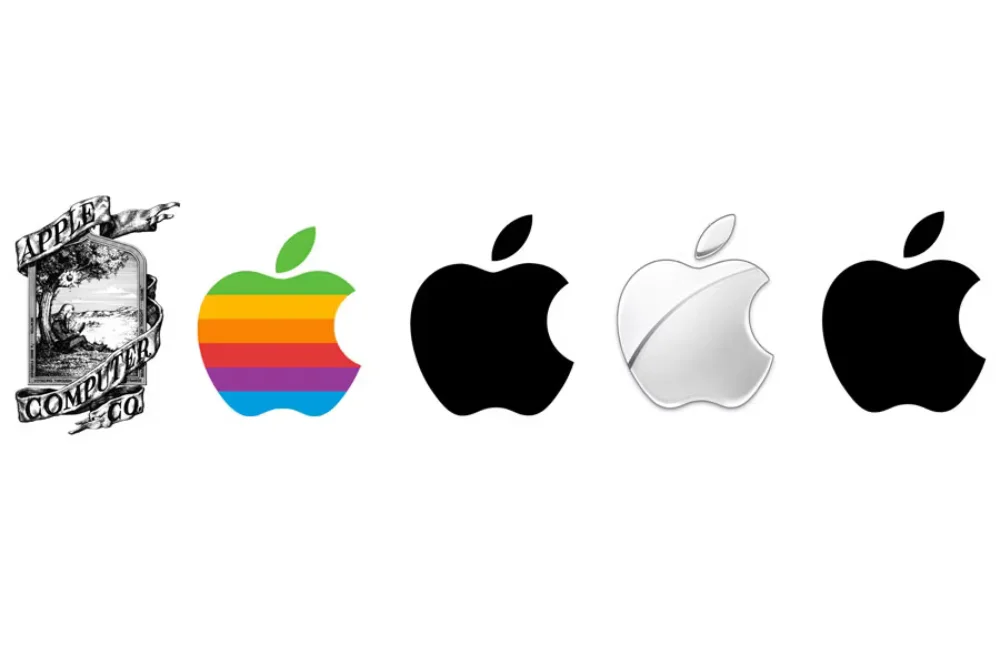 History and evolution of Apple logo rebrands