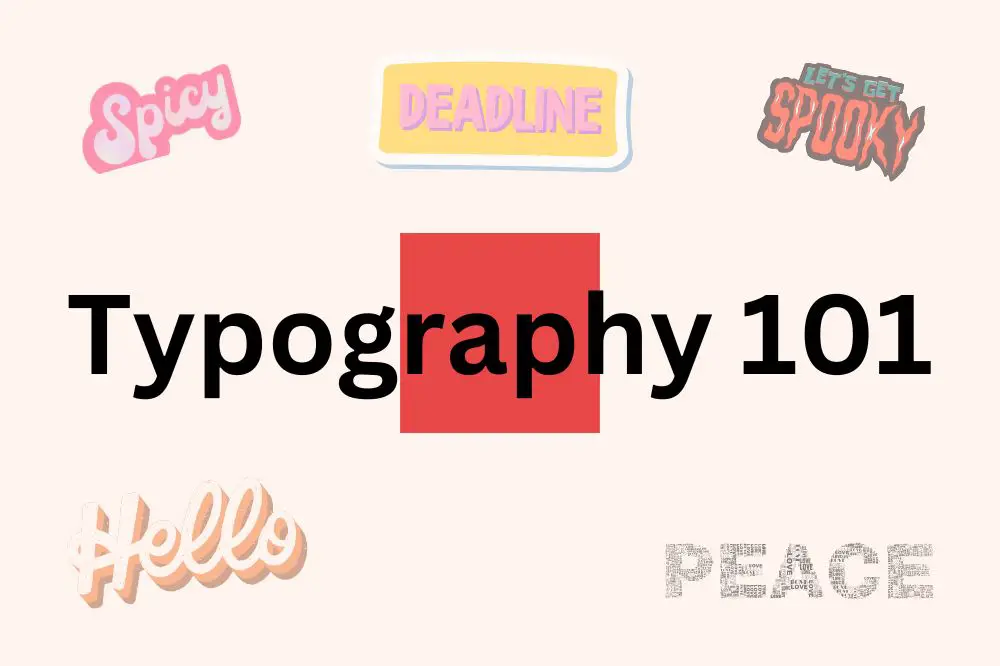 Typography 101 featured image