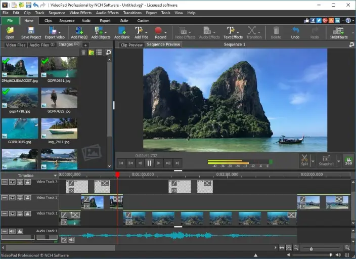 Videopad free video editing software for beginners