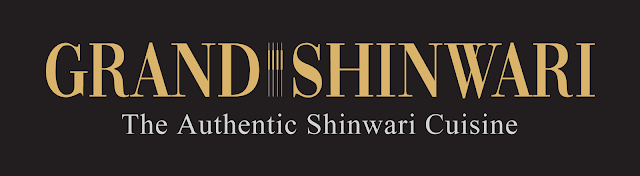 Luxurious restaurant logo black and gold