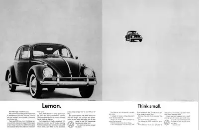 volkswagen campaign of think small