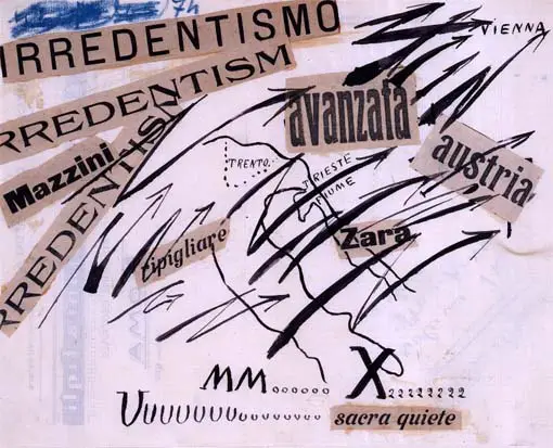 Filippo Tommaso Marinetti, "Irredentismo", 1914
