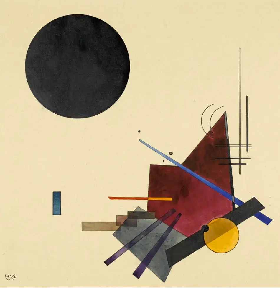 Wassily Kandinsky, Black Relationship , 1924
