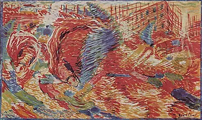 Umberto Boccioni, The City Rises, 1910–1