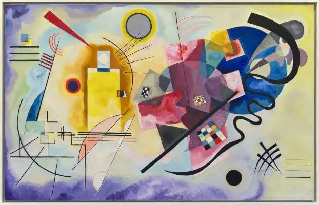 Wassily Kandinsky, Yellow, Red, and Blue, 1925