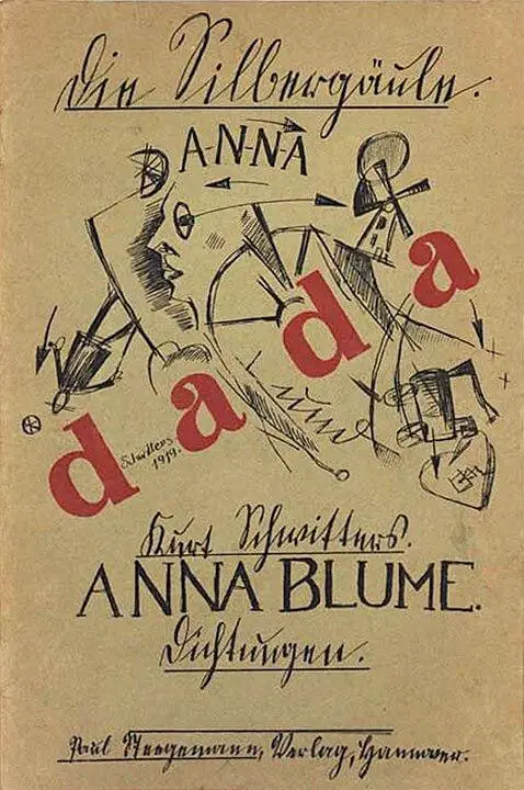 Cover of Anna Blume, Dichtungen, 1919