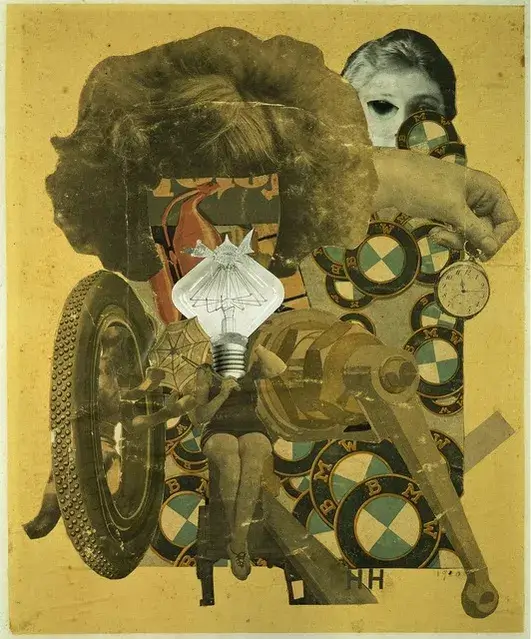 The Beautiful Girl by Hannah Höch (1920)