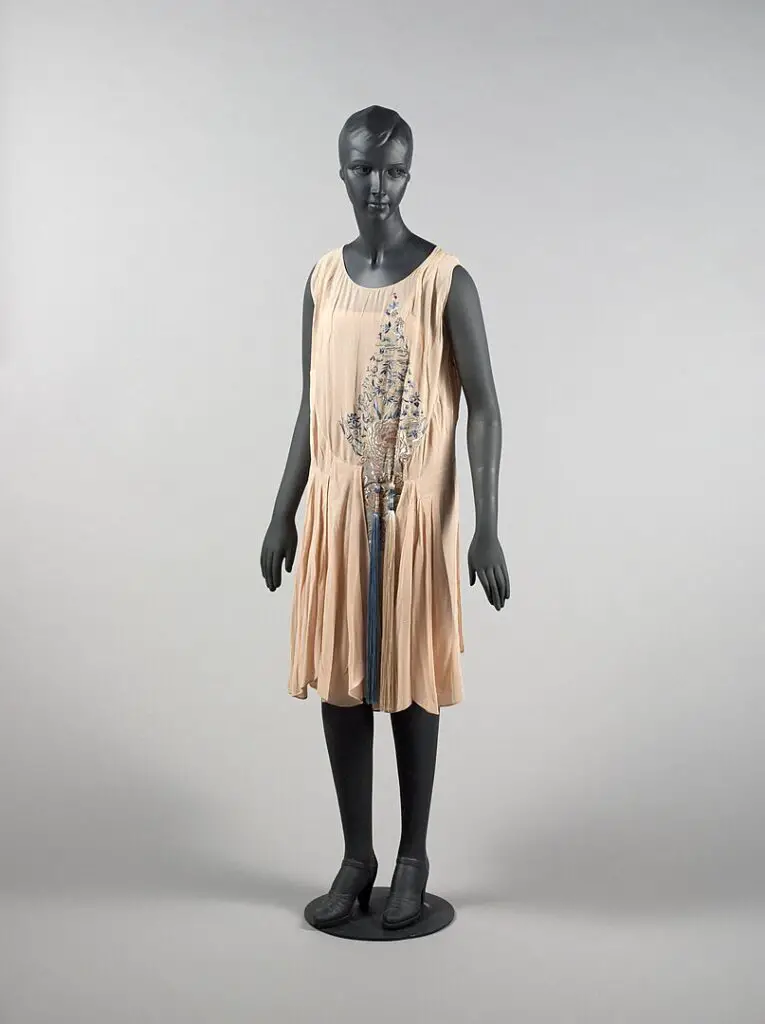 Skirt by the Maison Agnès (1925–1927), silk, Musée Galliera