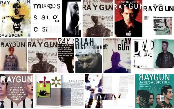 Ray Gun Magazine Spreads